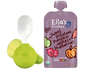 Free mOmma Soft Spoons and Pouch of Ella’s Baby Food (11am ET)