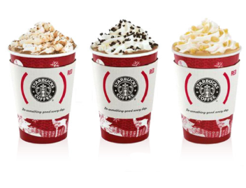 Free Starbucks Holiday Beverage