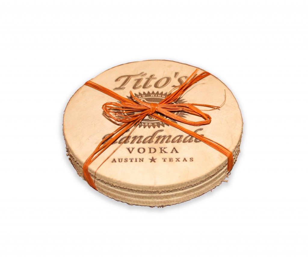 Free Tito’s Vodka Coaster