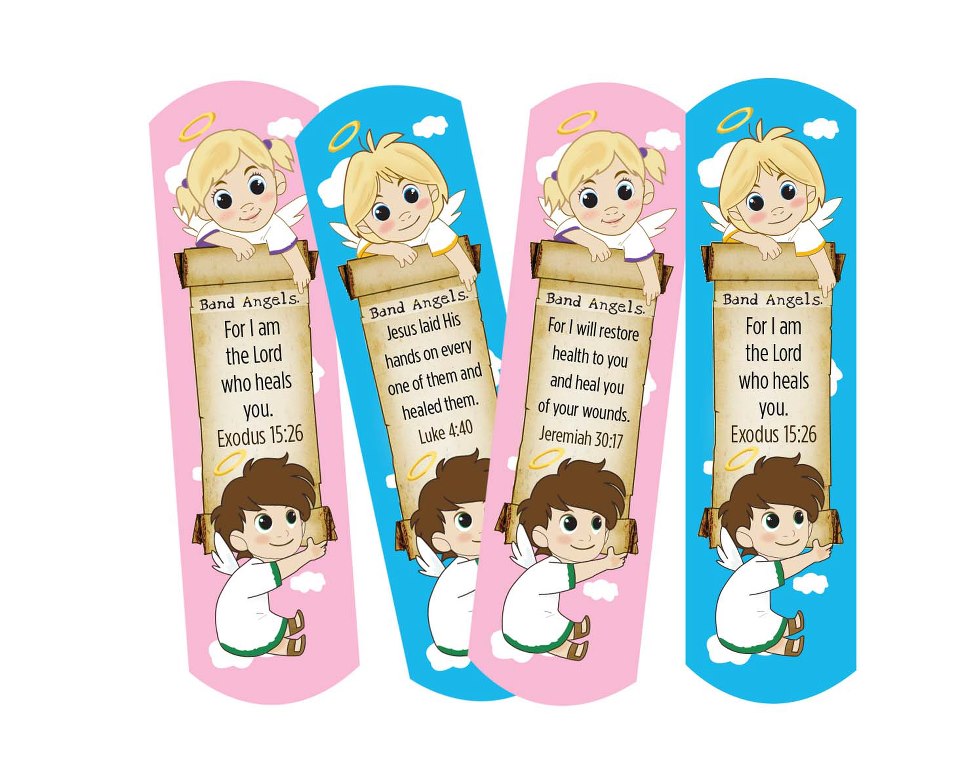 4 Free Samples Band Angels Bandages