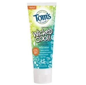 Free Sample Tom's Wicked Cool Toothpaste