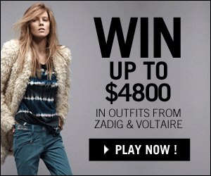 Win $4,800 Worth Designer Clothing