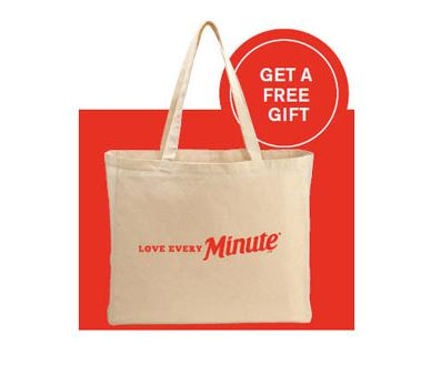 Free Reusable Bag From Minute Rice