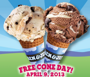free-ben-and-jerrys-ice-cream-cone