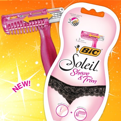 Win New BIC Soleil Shave & Trim Packs