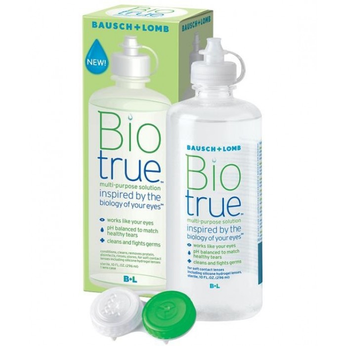 FREE Sample Bausch+Lomb Biotrue Contact Solution