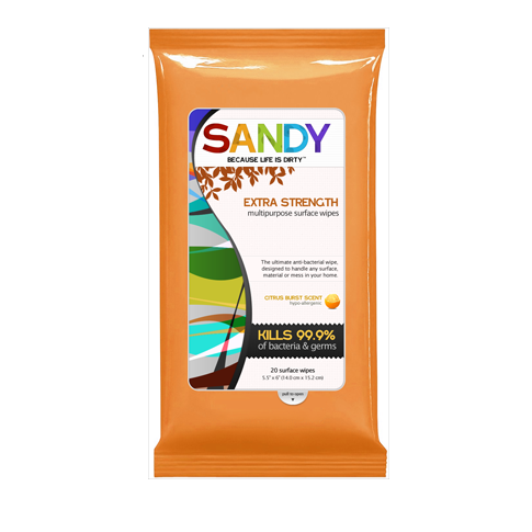 Free Sample Sandy Wipes 