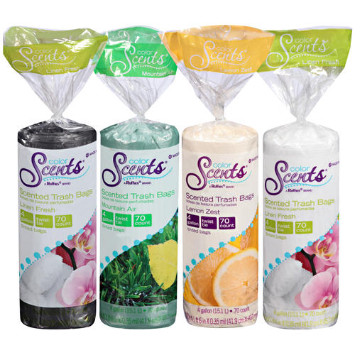 Free Sample Color Scents Trash Bag