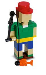 Free LEGO Fisherman Mini Model Build at LEGO Stores on 6/4