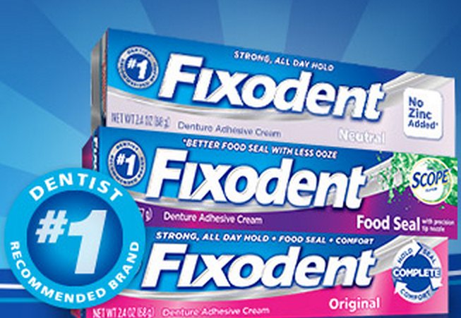 Free Sample Fixodent Denture Cream