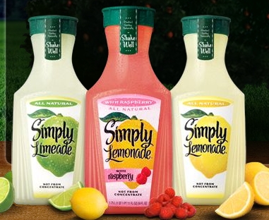 New $0.75 Off Simply Lemonade or Simply Limeade Coupon