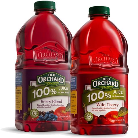 Free Sample Old Orchard Juice