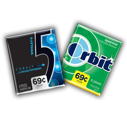 Free Sample Orbit or 5 Gum Micro Pack 