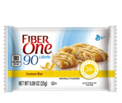 Free Fiber One Brownie Lemon Bar