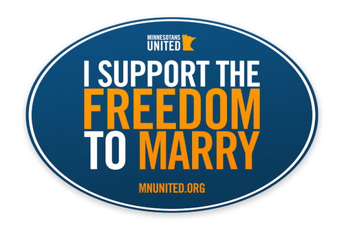 Free Freedom To Marry Bumper Sticker