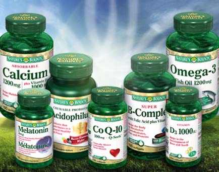 Free Natures Bounty Vitamins 7/28