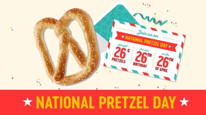 *HOT* $0.26 Pretzel Maker Pretzel (4/26 Only!)