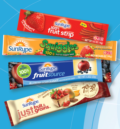 Free Sample SunRype Fruit Strip 