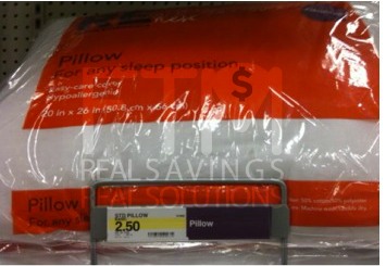 Target Bed Pillow $.50