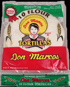 Free Package Don Marcos Cookers Tortillas