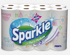 Sparkle Paper Towel