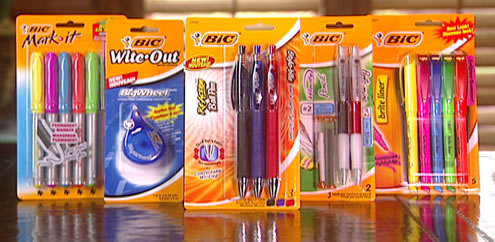 Free Bic Pens, White Out, & Highlighters