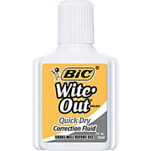 bic witeout