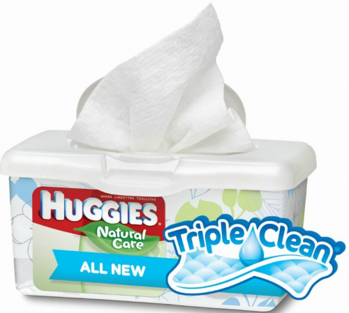 Free Sample Huggies Triple Clean Wipes