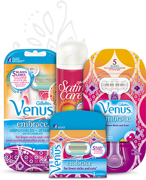 Free Gillette Venus Gel and Razors + Free Venus DIY Kit Giveaway