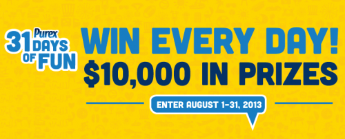 Win Prizes from Purex