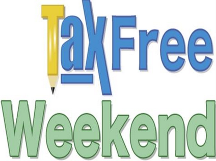 Tax Free Shopping Weekend (some states)