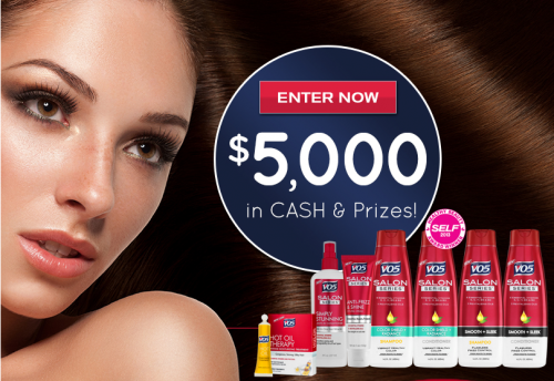 Win $5,000 in Cash & Prizes from VO5