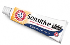 Free Sample Arm & Hammer Sensitive Toothpaste