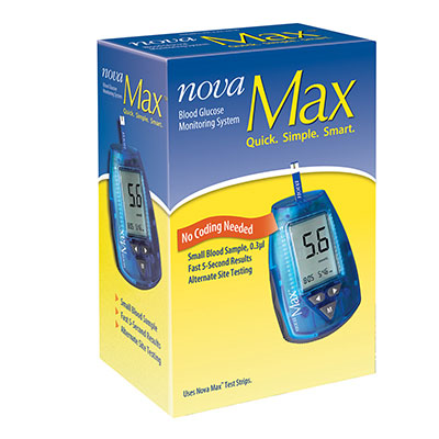 Free Nova Max Blood Glucose Meter