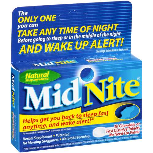 Free Sample MidNite Natural Sleep Aid