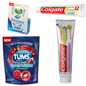 Free Samples Colgate and Tums Products