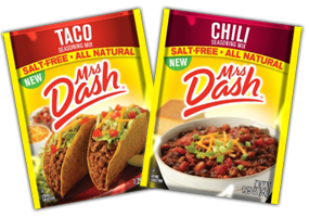 Win Mrs Dash Seasoning Mix Packs Giveaway