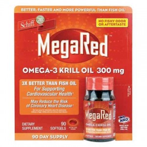 Sample of Schiff MegaRed Krill Oil