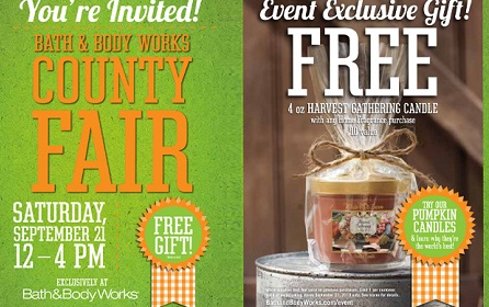 Free Gift from Bath & Body Works