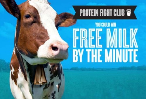 Win Free Milk By the Minute