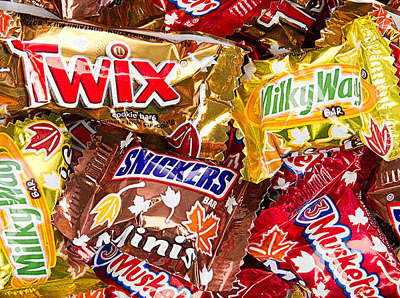 Mars Candy Bars - $1.00/Bag