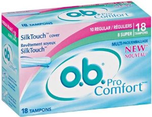 Hot Deal on o.b. Tampons