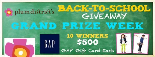 Free $500 GAP Gift Card Giveaway