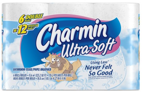 $5.67 Charmin Dbl Roll Bath Tissue (16 ct) at Rite Aid