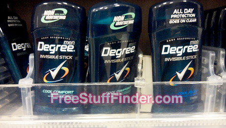 FREE Men's Degree Deodorant at Target + Moneymaker