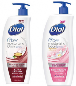 Dial 7 day moisturizer