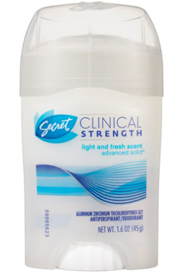 Free Clinical Strength Deodorant