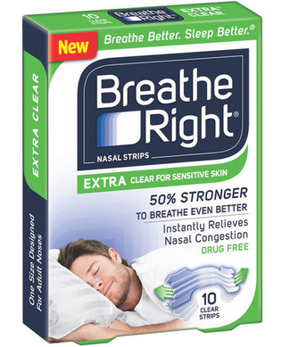 Free Breathe Right Extra Clear (CVS)