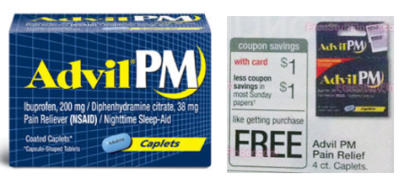 Free Advil PM at Walgreens 