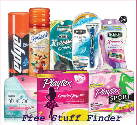 Nearly Free Schick Razor & Playtex Tampons CVS (Week 10/6)